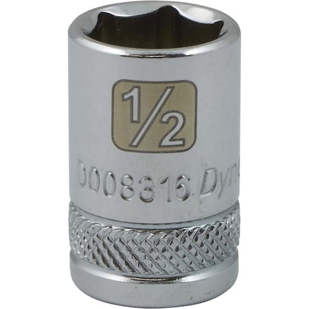 Dynamic 3/8" Drive, 1/2" SAE Socket, 6 Points D008316